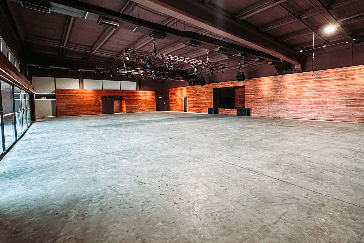 Área de eventos da Casa Aragon para a virada de 2027