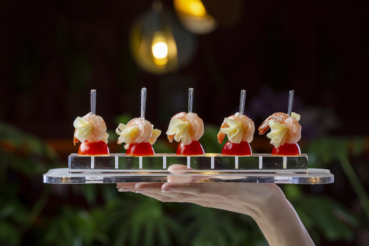 Gastronomia e finger food do Réveillon La Nuit 2027